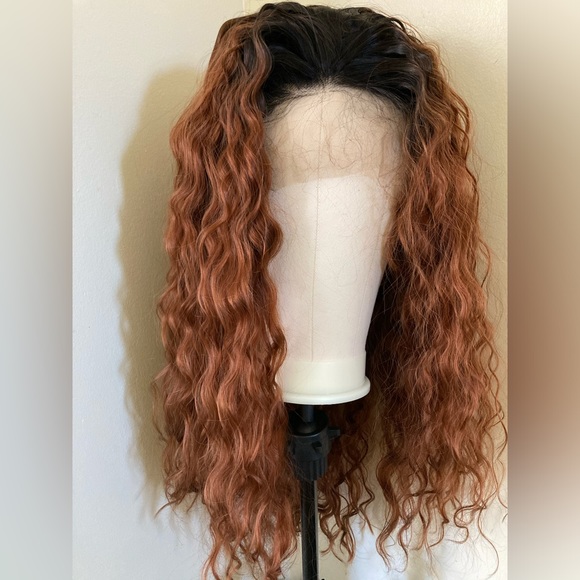 Black Root Blonde Lace Wigs